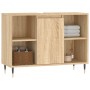 Sonoma oak engineered wood bathroom cabinet 80x33x60 cm by vidaXL, bathroom vanities - Ref: Foro24-831623, Price: 61,11 €, Di...