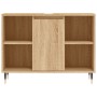 Sonoma oak engineered wood bathroom cabinet 80x33x60 cm by vidaXL, bathroom vanities - Ref: Foro24-831623, Price: 61,11 €, Di...