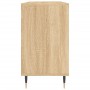 Sonoma oak engineered wood bathroom cabinet 80x33x60 cm by vidaXL, bathroom vanities - Ref: Foro24-831623, Price: 61,11 €, Di...