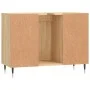 Mueble de baño madera de ingeniería roble Sonoma 80x33x60 cm de vidaXL, Tocadores de baño - Ref: Foro24-831623, Precio: 60,35...