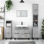 Concrete gray engineered wood bathroom cabinet 80x33x60 cm by vidaXL, bathroom vanities - Ref: Foro24-831664, Price: 82,00 €,...