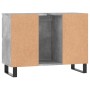 Concrete gray engineered wood bathroom cabinet 80x33x60 cm by vidaXL, bathroom vanities - Ref: Foro24-831664, Price: 82,00 €,...