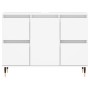 Badmöbel aus Holzwerkstoff weiß 80x33x60 cm von vidaXL, Badezimmerwaschtische - Ref: Foro24-831644, Preis: 80,13 €, Rabatt: %