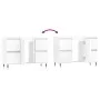 Mueble de baño madera de ingeniería blanco 80x33x60 cm de vidaXL, Tocadores de baño - Ref: Foro24-831644, Precio: 79,19 €, De...