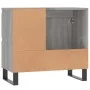 Armario de baño madera contrachapada gris Sonoma 65x33x60 cm de vidaXL, Tocadores de baño - Ref: Foro24-831618, Precio: 80,30...