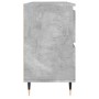 Concrete gray engineered wood bathroom cabinet 80x33x60 cm by vidaXL, bathroom vanities - Ref: Foro24-831648, Price: 78,31 €,...