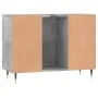 Mueble de baño madera de ingeniería gris hormigón 80x33x60 cm de vidaXL, Tocadores de baño - Ref: Foro24-831648, Precio: 77,0...