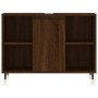 Badmöbel Holzwerkstoff Eiche braun 80x33x60 cm von vidaXL, Badezimmerwaschtische - Ref: Foro24-831627, Preis: 60,49 €, Rabatt: %