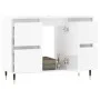 Badmöbel Holzwerkstoff weiß glänzend 80x33x60 cm von vidaXL, Badezimmerwaschtische - Ref: Foro24-831646, Preis: 85,85 €, Raba...