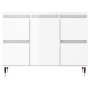 Badmöbel Holzwerkstoff weiß glänzend 80x33x60 cm von vidaXL, Badezimmerwaschtische - Ref: Foro24-831646, Preis: 86,95 €, Raba...