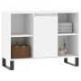 White engineered wood bathroom cabinet 80x33x60 cm by vidaXL, bathroom vanities - Ref: Foro24-831636, Price: 51,28 €, Discoun...