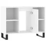 Weißer Badezimmerschrank aus Holzwerkstoff, 80 x 33 x 60 cm von vidaXL, Badezimmerwaschtische - Ref: Foro24-831636, Preis: 50...