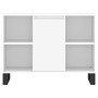 Weißer Badezimmerschrank aus Holzwerkstoff, 80 x 33 x 60 cm von vidaXL, Badezimmerwaschtische - Ref: Foro24-831636, Preis: 51...