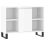 Badmöbel Holzwerkstoff weiß glänzend 80x33x60 cm von vidaXL, Badezimmerwaschtische - Ref: Foro24-831638, Preis: 56,58 €, Raba...