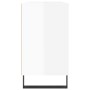 Badmöbel Holzwerkstoff weiß glänzend 80x33x60 cm von vidaXL, Badezimmerwaschtische - Ref: Foro24-831638, Preis: 57,25 €, Raba...