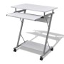 Compact Computer Desk with White Keyboard Tray by vidaXL, Desks - Ref: Foro24-20053, Price: 64,01 €, Discount: %