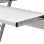 Kompakter Computertisch mit weißer Tastaturablage von vidaXL, Schreibtische - Ref: Foro24-20053, Preis: 73,77 €, Rabatt: %