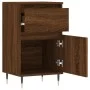 Sideboards 2 pcs oak brown engineered wood 40x35x70 cm by vidaXL, Sideboards - Ref: Foro24-831147, Price: 62,88 €, Discount: %