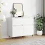 Display cabinets 2 units engineered wood glossy white 40x35x70 cm by vidaXL, Sideboards - Ref: Foro24-831137, Price: 66,99 €,...