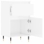 Sideboards 2 Stk. Ingenieurholz weiß glänzend 40x35x70 cm von vidaXL, Sideboards - Ref: Foro24-831137, Preis: 66,99 €, Rabatt: %