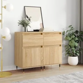 Sideboards 2 Stück, Holzwerkstoff Sonoma-Eiche 40x35x70 cm von vidaXL, Sideboards - Ref: Foro24-831139, Preis: 63,86 €, Rabat...