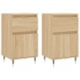 Sideboards 2 Stück, Holzwerkstoff Sonoma-Eiche 40x35x70 cm von vidaXL, Sideboards - Ref: Foro24-831139, Preis: 64,41 €, Rabat...