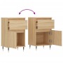 Sideboards 2 Stück, Holzwerkstoff Sonoma-Eiche 40x35x70 cm von vidaXL, Sideboards - Ref: Foro24-831139, Preis: 64,41 €, Rabat...