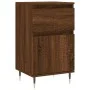 Oak brown engineered wood sideboard 40x35x70 cm by vidaXL, Sideboards - Ref: Foro24-831146, Price: 49,31 €, Discount: %