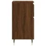 Oak brown engineered wood sideboard 40x35x70 cm by vidaXL, Sideboards - Ref: Foro24-831146, Price: 49,31 €, Discount: %