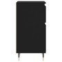 2 black engineered wood sideboards 40x35x70 cm by vidaXL, Sideboards - Ref: Foro24-831135, Price: 90,31 €, Discount: %
