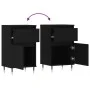 Sideboards 2 Stk. Holzwerkstoff schwarz 40x35x70 cm von vidaXL, Sideboards - Ref: Foro24-831135, Preis: 89,20 €, Rabatt: %