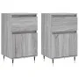 Sideboards 2 pcs Sonoma gray engineered wood 40x35x70 cm by vidaXL, Sideboards - Ref: Foro24-831145, Price: 66,04 €, Discount: %