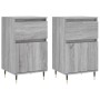 Sideboards 2 Stk. Sonomagraues Holzwerkstoff 40x35x70 cm von vidaXL, Sideboards - Ref: Foro24-831145, Preis: 66,62 €, Rabatt: %