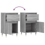 Sideboards 2 Stk. Sonomagraues Holzwerkstoff 40x35x70 cm von vidaXL, Sideboards - Ref: Foro24-831145, Preis: 66,62 €, Rabatt: %