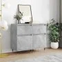 Sideboards 2 pcs concrete gray engineered wood 40x35x70 cm by vidaXL, Sideboards - Ref: Foro24-831141, Price: 64,01 €, Discou...