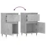 Sideboards 2 pcs concrete gray engineered wood 40x35x70 cm by vidaXL, Sideboards - Ref: Foro24-831141, Price: 64,01 €, Discou...