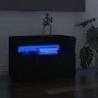 Muebles de TV con luces LED 2 uds negro 60x35x40 cm de vidaXL, Muebles TV - Ref: Foro24-804412, Precio: 72,78 €, Descuento: %