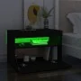 Muebles de TV con luces LED 2 uds negro 60x35x40 cm de vidaXL, Muebles TV - Ref: Foro24-804412, Precio: 72,78 €, Descuento: %