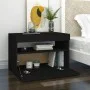 Muebles de TV con luces LED 2 uds negro 60x35x40 cm de vidaXL, Muebles TV - Ref: Foro24-804412, Precio: 72,78 €, Descuento: %