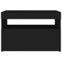 Muebles de TV con luces LED 2 uds negro 60x35x40 cm de vidaXL, Muebles TV - Ref: Foro24-804412, Precio: 72,78 €, Descuento: %