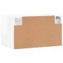 Glänzend weißer Wandschrank aus Sperrholz, 60 x 36,5 x 35 cm von vidaXL, Schließfächer und Lagerschränke - Ref: Foro24-830046...