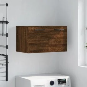 Eichenbrauner Wandschrank aus Holzwerkstoff, 60 x 36,5 x 35 cm von vidaXL, Schließfächer und Lagerschränke - Ref: Foro24-8300...