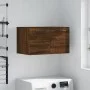 Armario de pared madera ingeniería marrón roble 60x36,5x35 cm de vidaXL, Taquillas y armarios de almacenamiento - Ref: Foro24...