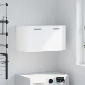 Engineered wood white wall cabinet 60x36.5x35 cm by vidaXL, Lockers and storage cabinets - Ref: Foro24-830036, Price: 40,95 €...