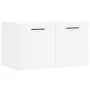 Armario de pared madera de ingeniería blanco 60x36,5x35 cm de vidaXL, Taquillas y armarios de almacenamiento - Ref: Foro24-83...