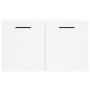 Wandschrank Holzwerkstoff weiß 60x36,5x35 cm von vidaXL, Schließfächer und Lagerschränke - Ref: Foro24-830036, Preis: 41,47 €...