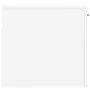 Armario de pared madera de ingeniería blanco 60x36,5x35 cm de vidaXL, Taquillas y armarios de almacenamiento - Ref: Foro24-83...