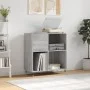 Plattenschrank aus grauem Sonoma-Sperrholz, 84,5 x 38 x 89 cm von vidaXL, CD- und DVD-Speicher - Ref: Foro24-831770, Preis: 6...
