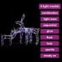 Renos de Navidad de luces 229 LEDs 3 piezas