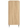 Scheibenschrank aus Sonoma-Eichensperrholz, 84,5 x 38 x 89 cm von vidaXL, CD- und DVD-Speicher - Ref: Foro24-831767, Preis: 7...